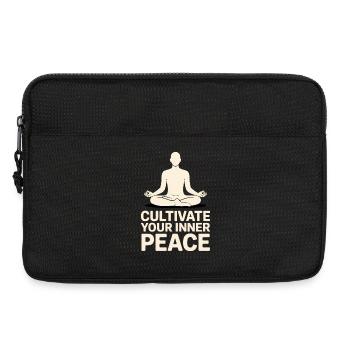 Qigong Tai Chi - Laptop bag 13" - black - Front