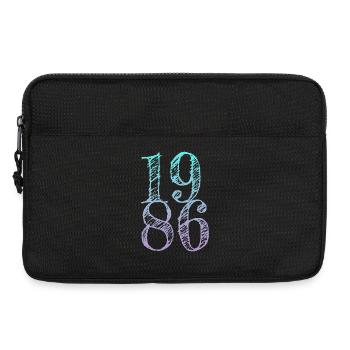 Vintage 1986 - Laptop bag 13" - black - Front