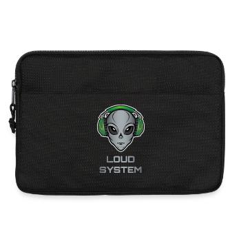 DJ Alien - Loud System - Laptop bag 13" - black - Front