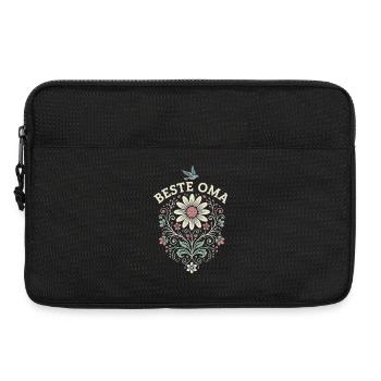 Best Grandma Flowers Gift for Grandmother Mother's Day - Laptop bag 13" - black - Front