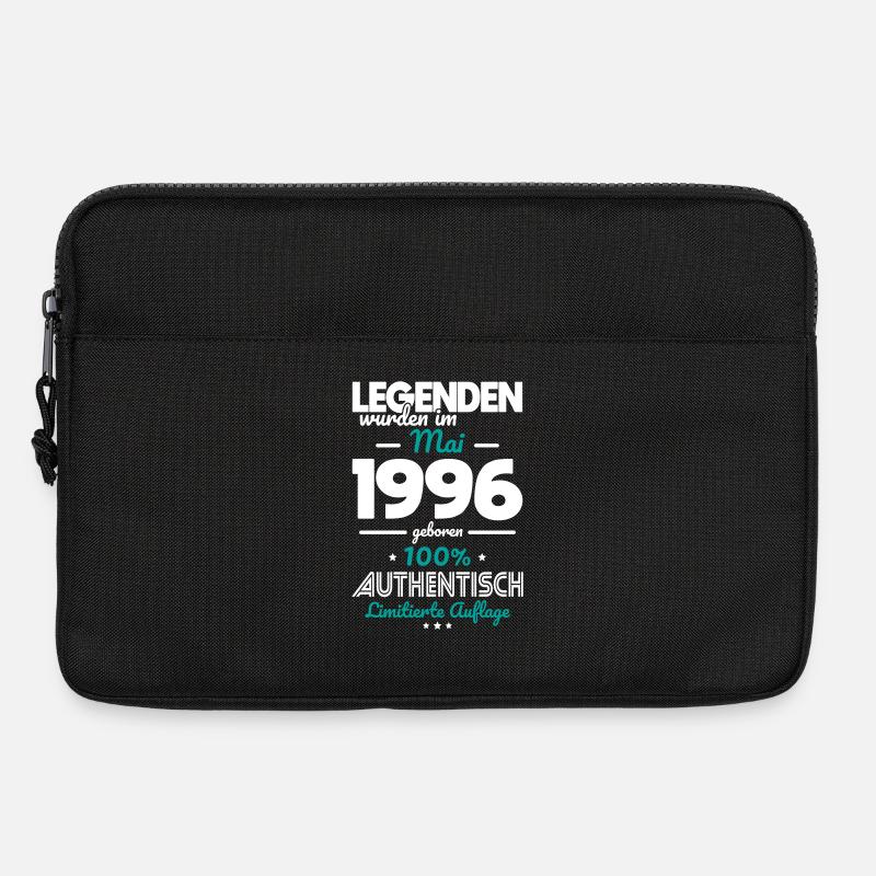 30. Geburtstag - Legenden wurden im Mai 1996 - Laptoptasche 13" - Schwarz