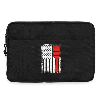 4th of July USA Painter - Laptop bag 13" - black - Front