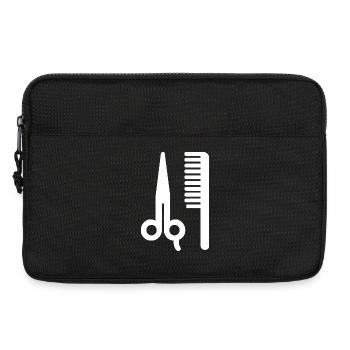 coiffeur - Sacoche pour ordinateur portable 13 pouces - noir - Devant