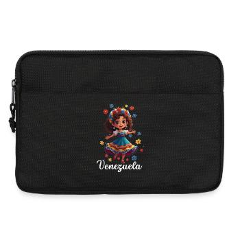 Venezuela Flagge Stolz & Heimat Venezuela - Laptoptasche 13" - Schwarz - Vorne