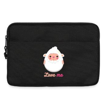 Mouton - Sacoche pour ordinateur portable 13 pouces - noir - Devant