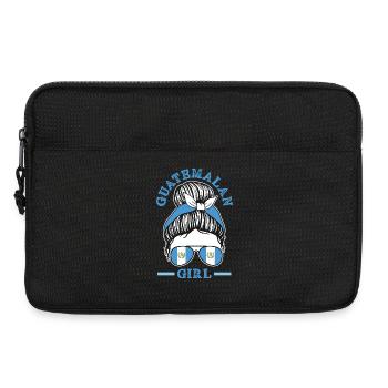 Guatemala Flag T-Shirt Pride & Home Chapín - Laptop bag 13" - black - Front