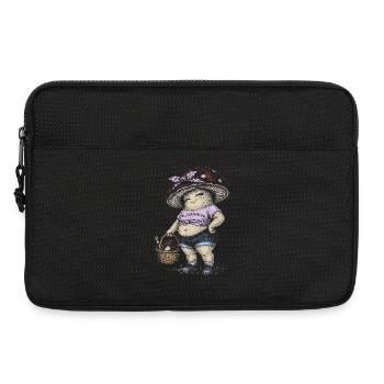 Steinpilze - Laptoptasche 13" - Schwarz - Vorne