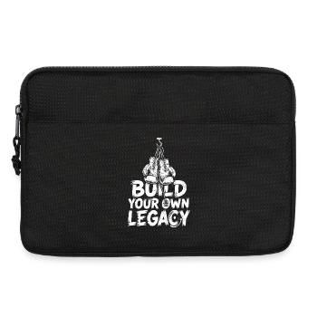 Baue dein eigenes Vermächtnis auf - Laptoptasche 13" - Schwarz - Vorne
