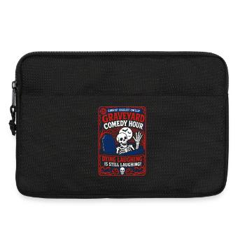 Graveyard Comedy Hour Skelett Humor - Laptoptasche 13" - Schwarz - Vorne