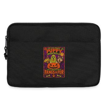Puppy Spooktacular Halloween Hunde - Laptoptasche 13" - Schwarz - Vorne