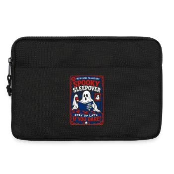 Spooky Sleepover Ghost Night - Laptop bag 13" - black - Front