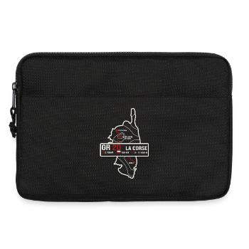 GR20 Corse randonne cadeau randonneur - Sacoche pour ordinateur portable 13 pouces - noir - Devant