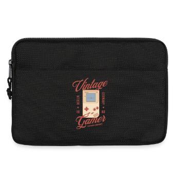Vintage Gamer 1992 – Portable rétro - Sacoche pour ordinateur portable 13 pouces - noir - Devant