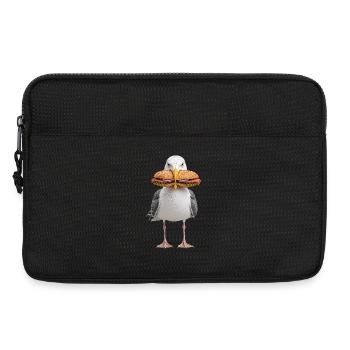 Rouleaux de herrgull avec poisson - Sacoche pour ordinateur portable 13 pouces - noir - Devant