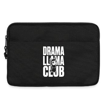 Drama Llama Club Naughty Llama Diva - Laptop bag 13" - black - Front