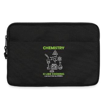 Chemielehrer Chemie Chemiker - Laptoptasche 13" - Schwarz - Vorne