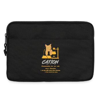 Chemielehrer Chemie Chemiker - Laptoptasche 13" - Schwarz - Vorne