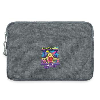 AvoCardio Fitness Party - Sacoche pour ordinateur portable 13 pouces - gris chiné - Devant