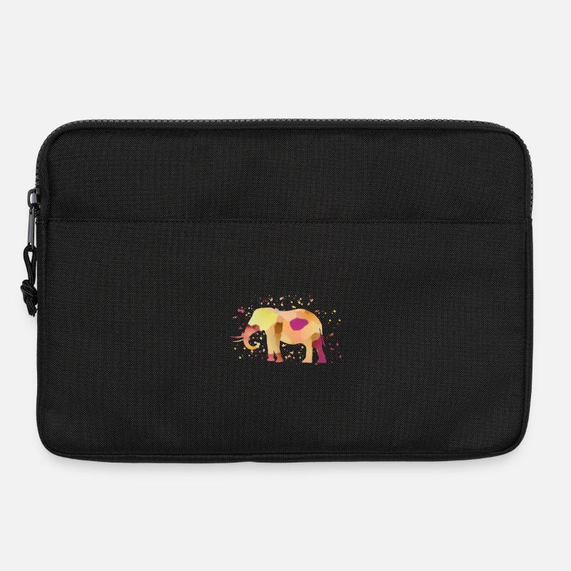 Elefant - Laptoptasche 13" - Schwarz