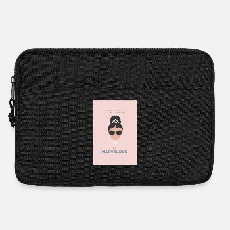 Audrey Hepburn - Laptoptasche 13" - Schwarz