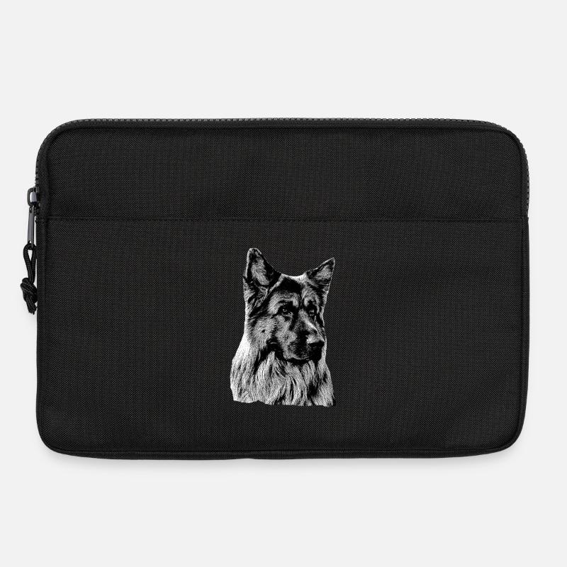 Schäferhund Deutscher Schäferhund German Shepherd - Laptoptasche 13" - Schwarz
