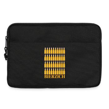 Bierzich 40. Geburtstag Vierzig Bier Vierzich 40 - Laptoptasche 13" - Schwarz - Vorne