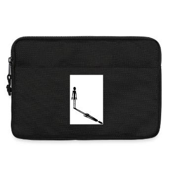 The Shadow Man - Laptop bag 13" - black - Front