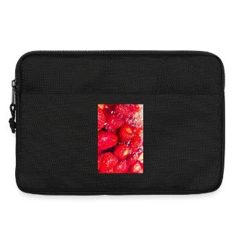 Fraises fraîches Affiche fraise - Sacoche pour ordinateur portable 13 pouces - noir - Devant