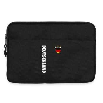 Fußball Deutschland EM 2024 Meister - Laptoptasche 13" - Schwarz - Vorne