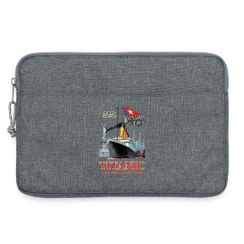 TITANIC CREATION Louis RUNEMBERG © Adagp - Laptop bag 13" - heather grey - Front