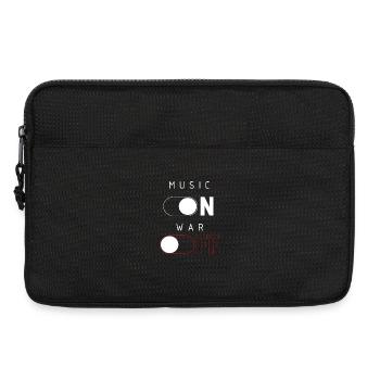Musique ON/OFF — Contraste Guerrier - Sacoche pour ordinateur portable 13 pouces - noir - Devant