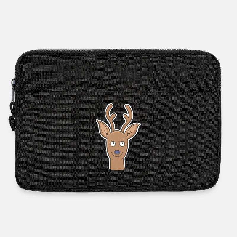 Rehbock - Laptoptasche 13" - Schwarz