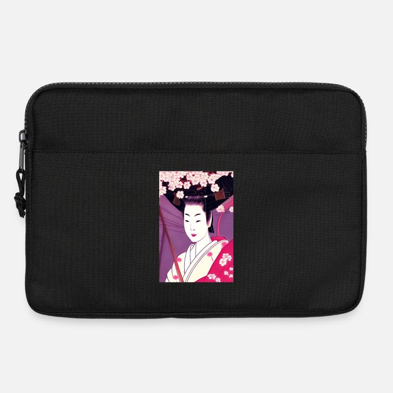 Geisha 4 - Laptoptasche 13" - Schwarz