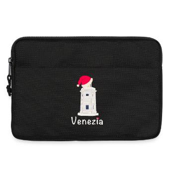 Weihnachten Venedig Leuchtturm SanGiorgio Maggiore - Laptoptasche 13" - Schwarz - Vorne