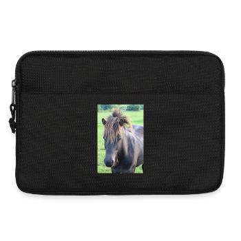 Affiche Cheval Cheval - Sacoche pour ordinateur portable 13 pouces - noir - Devant