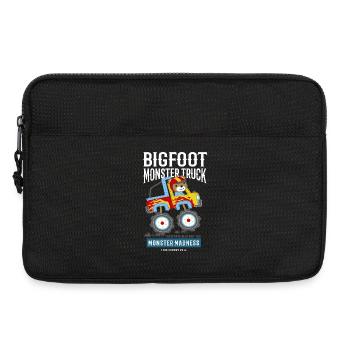 Bigfoot Monster Truck Abenteuer Kinderdesign - Laptoptasche 13" - Schwarz - Vorne