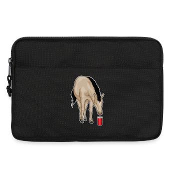 Horse Mug à emporter - Sacoche pour ordinateur portable 13 pouces - noir - Devant