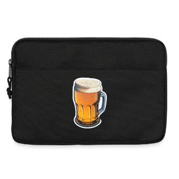 Bière - Sacoche pour ordinateur portable 13 pouces - noir - Devant