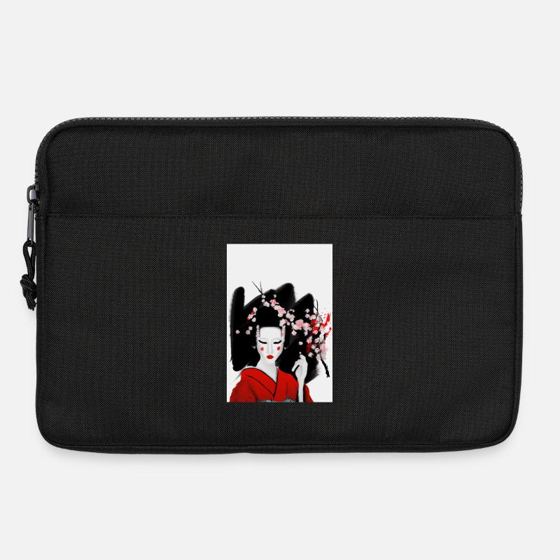 Blutige Geisha - Laptoptasche 13" - Schwarz