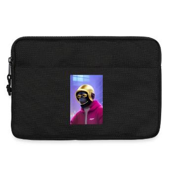 cool monkey - Laptop bag 13" - black - Front