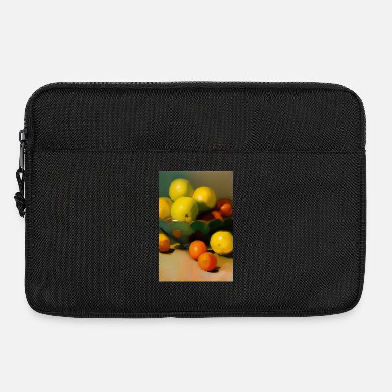 Früchte - Laptoptasche 13" - Schwarz