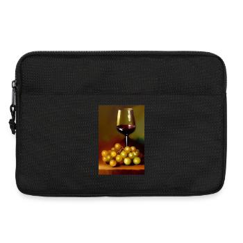 Wine drinkers - Laptop bag 13" - black - Front