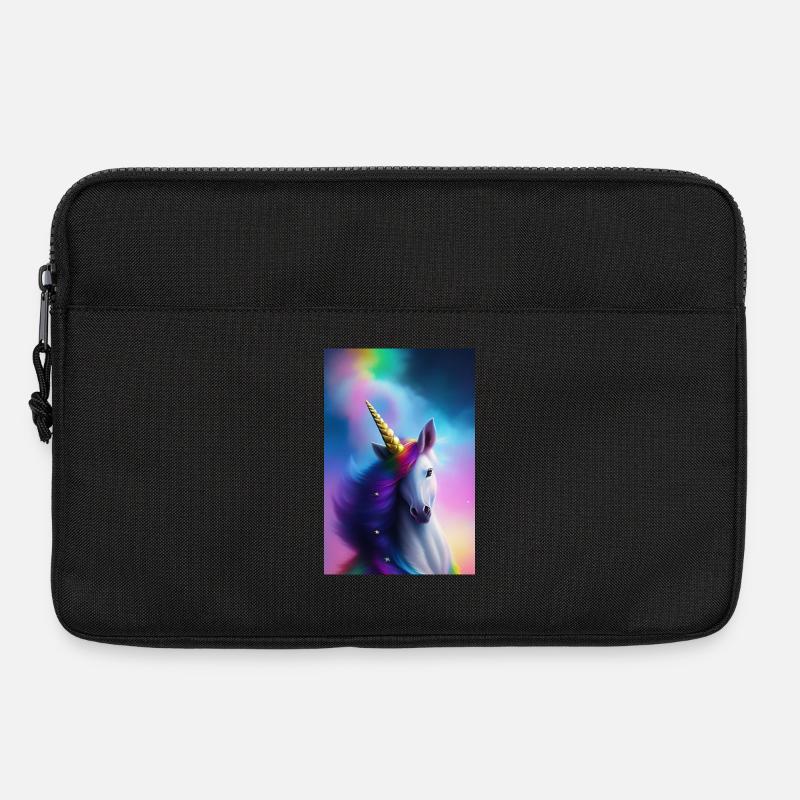 Einhorn - Laptoptasche 13" - Schwarz