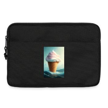 Glace - Sacoche pour ordinateur portable 13 pouces - noir - Devant