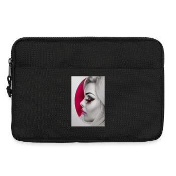 Women's Head - Laptop bag 13" - black - Front