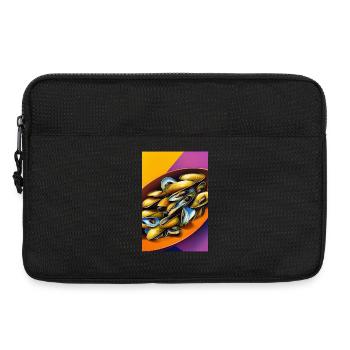 Mussels - Laptop bag 13" - black - Front