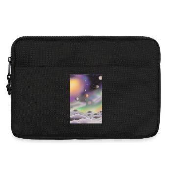 Space and planets - Laptop bag 13" - black - Front