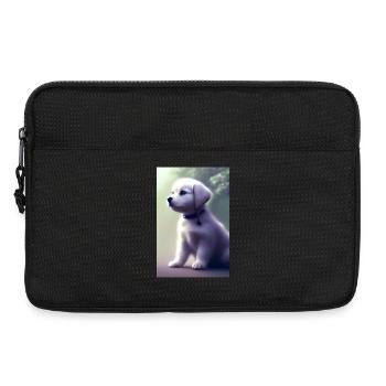 Bébé chien - Sacoche pour ordinateur portable 13 pouces - noir - Devant