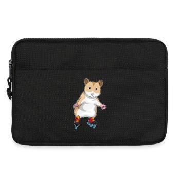 Hamster Inline skating Inline skates - Laptop bag 13" - black - Front