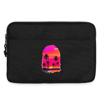 Coucher de soleil avec Plamen - Sacoche pour ordinateur portable 13 pouces - noir - Devant